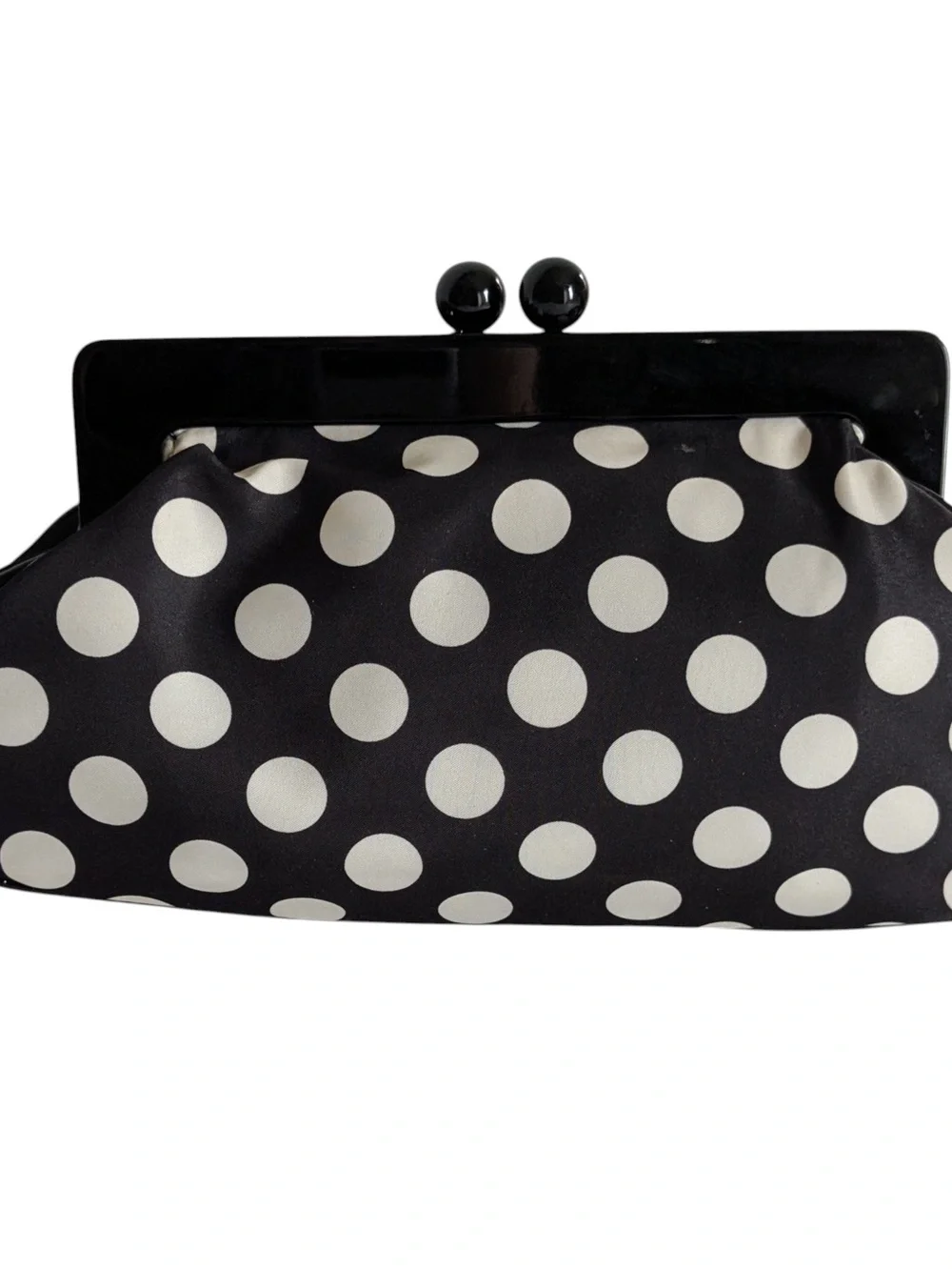 Lulu Guiness Polka Dot Clutch